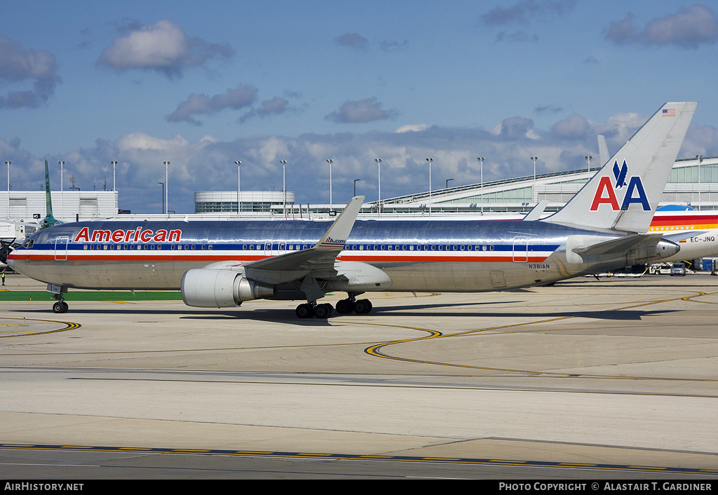 Aircraft Photo of N381AN | Boeing 767-323/ER | American Airlines | AirHistory.net #63122