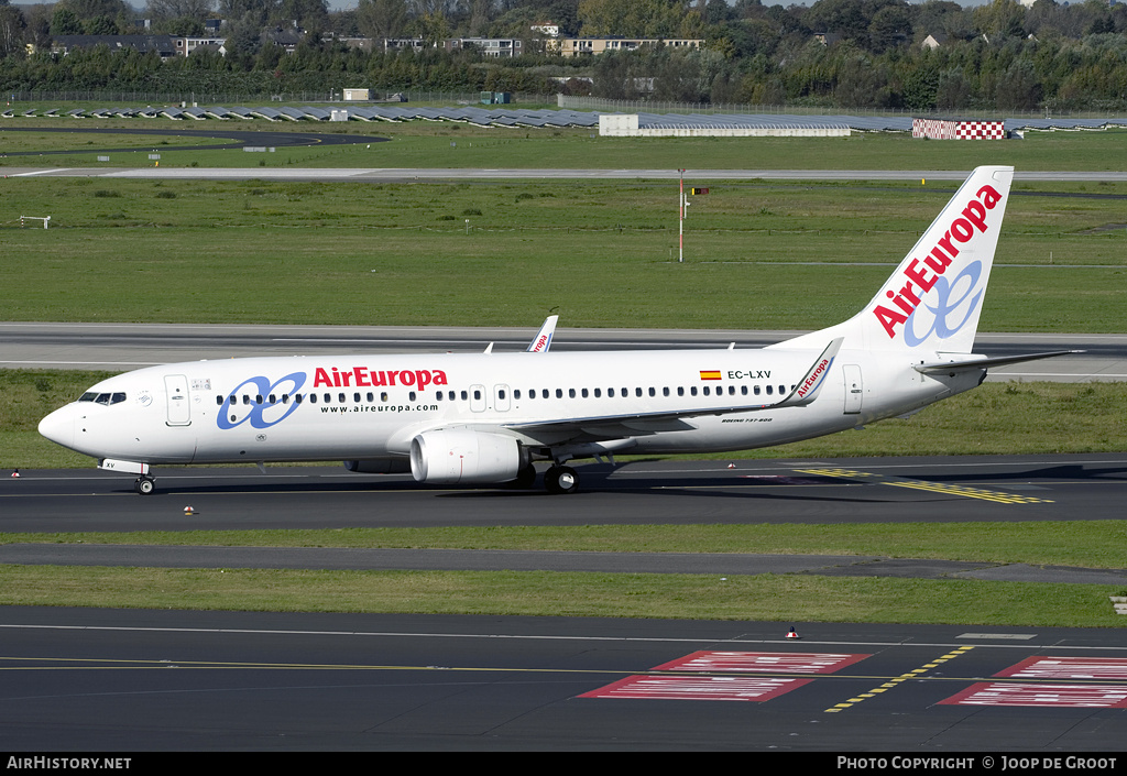 Aircraft Photo of EC-LXV | Boeing 737-85P | Air Europa | AirHistory.net #63141
