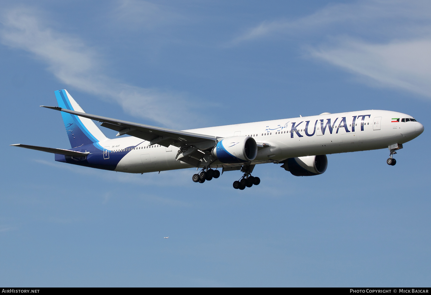 Aircraft Photo of 9K-AOF | Boeing 777-300/ER | Kuwait Airways | AirHistory.net #63147