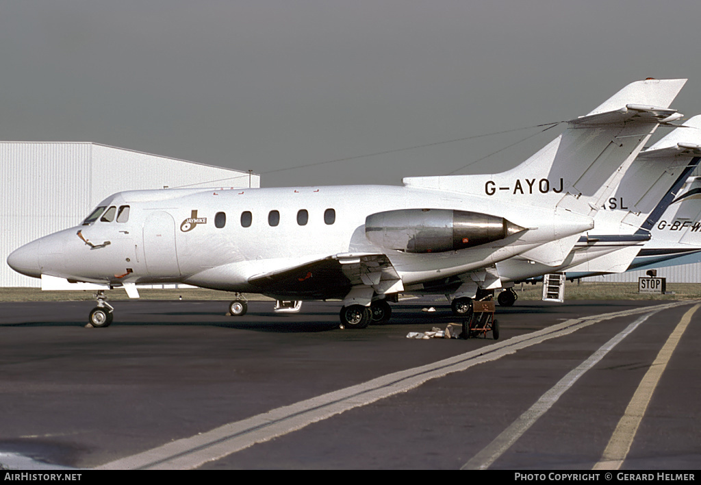 Aircraft Photo of G-AYOJ | Hawker Siddeley HS-125-400B | AirHistory.net #63149