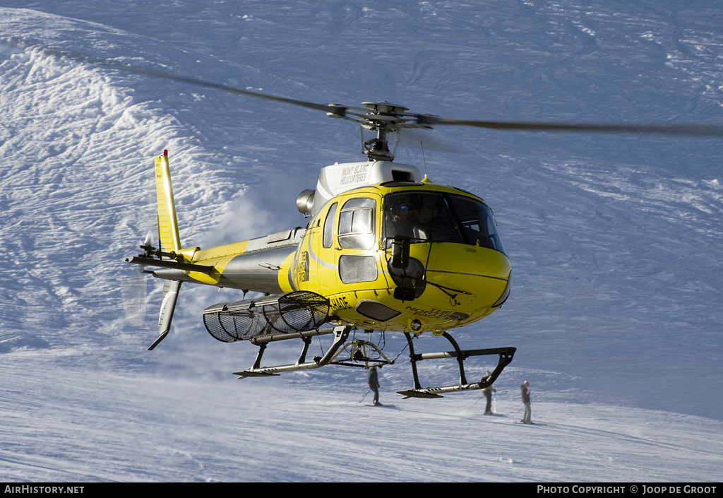 Aircraft Photo of F-HADE | Eurocopter AS-350B-3 Ecureuil | Mont Blanc Hélicoptères | AirHistory.net #63167