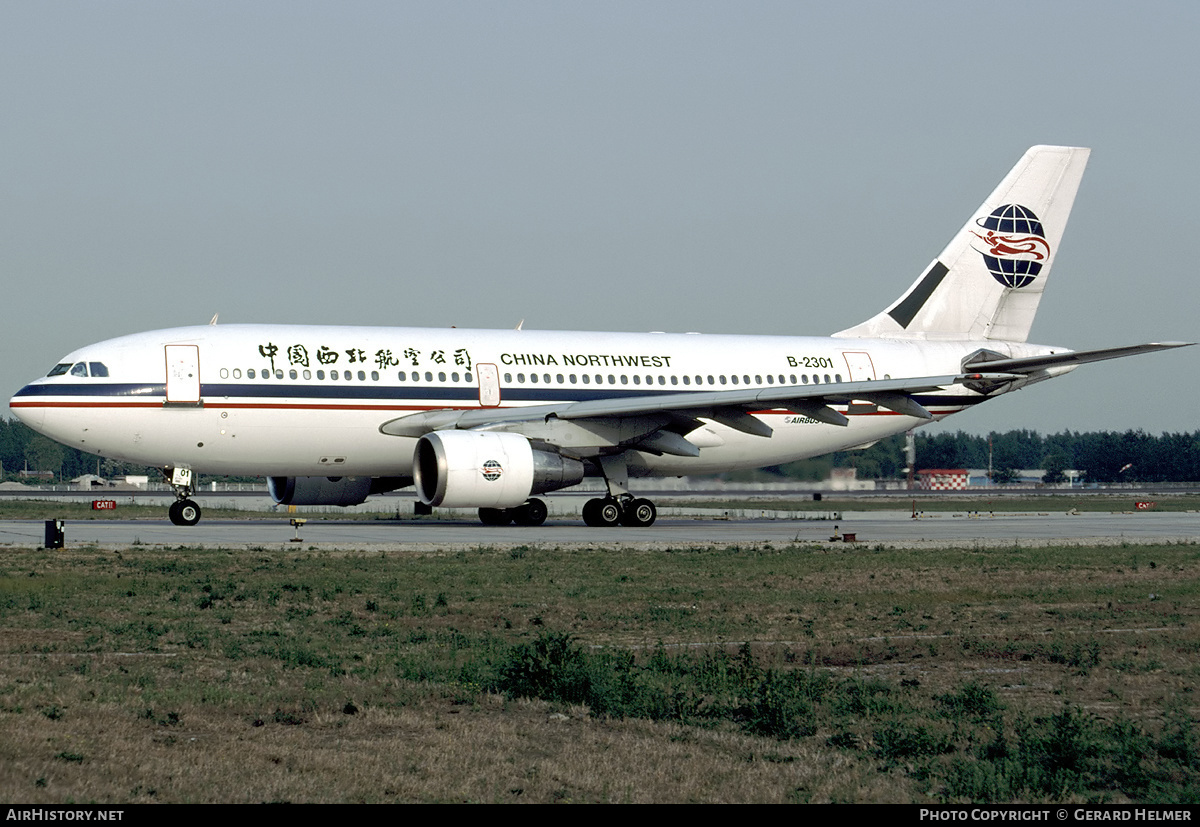 Aircraft Photo of B-2301 | Airbus A310-222 | China Northwest Airlines | AirHistory.net #63170