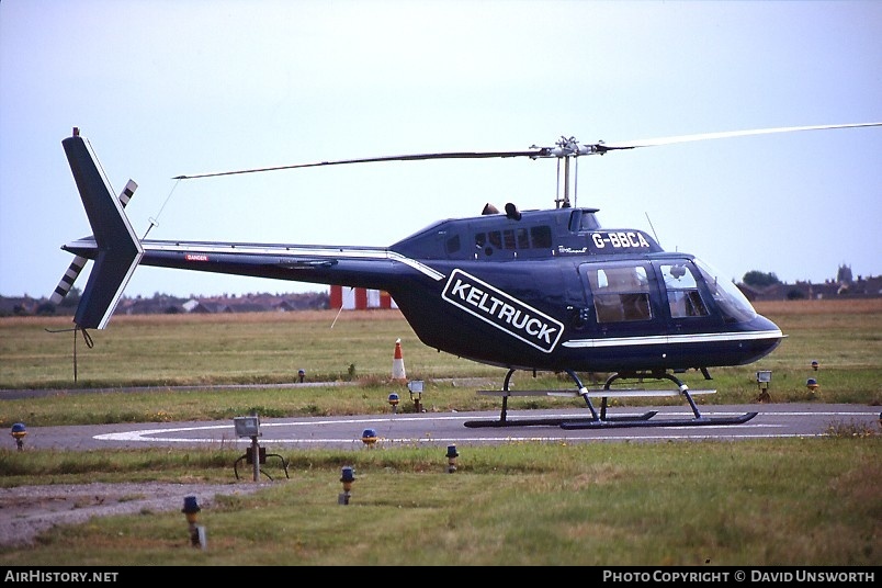 Aircraft Photo of G-BBCA | Bell 206B-2 JetRanger II | Keltruck | AirHistory.net #63194