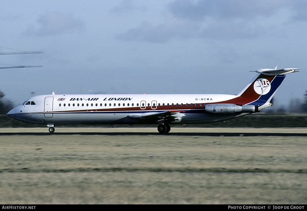 Aircraft Photo of G-BCWA | BAC 111-518FG One-Eleven | Dan-Air London | AirHistory.net #63195