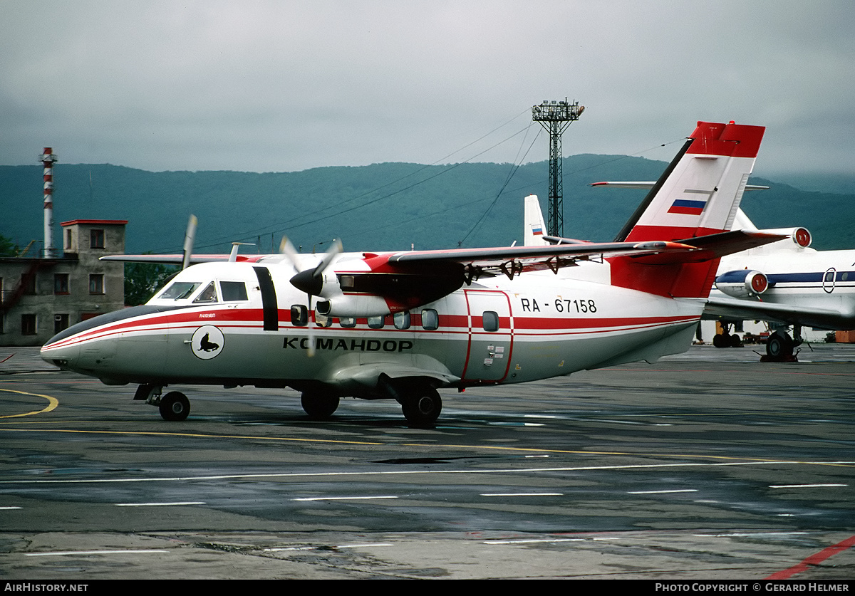 Aircraft Photo of RA-67158 | Let L-410UVP Turbolet | Komandor | AirHistory.net #63198