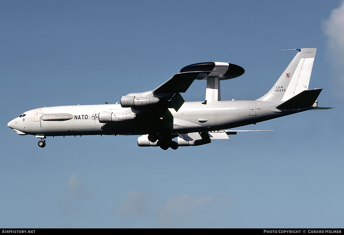 Aircraft Photo of LX-N90445 | Boeing E-3A Sentry | Luxembourg - NATO | AirHistory.net #63199
