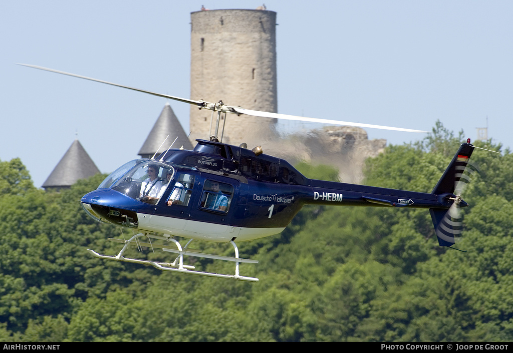 Aircraft Photo of D-HEBM | Bell 206B-3 JetRanger III | Rotorflug | AirHistory.net #63202