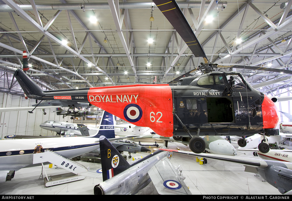 Aircraft Photo of XK936 | Westland WS-55-2 Whirlwind HAS7 | UK - Navy | AirHistory.net #63215