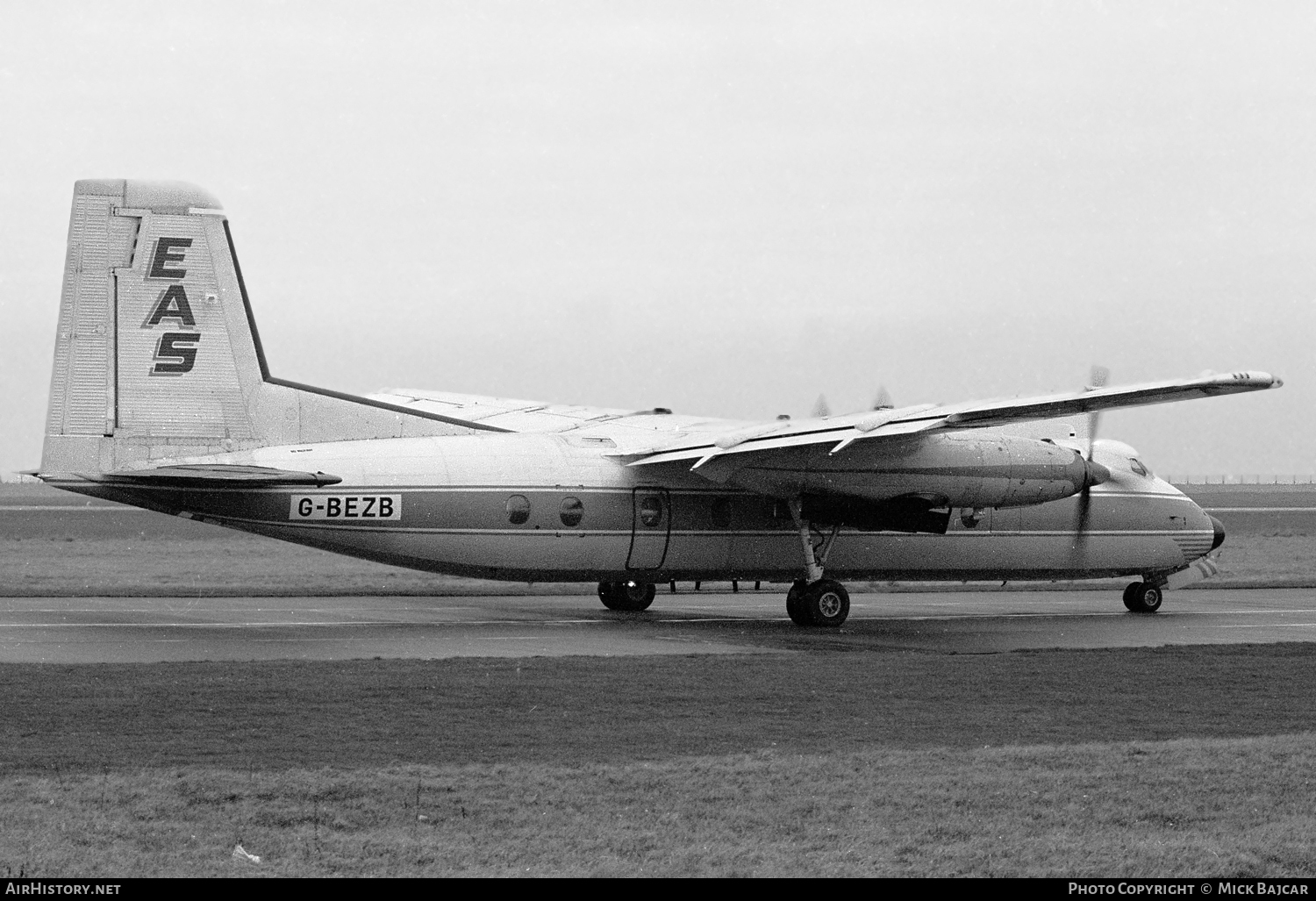 Aircraft Photo of G-BEZB | Handley Page HPR-7 Herald 209 | EAS - Express Air Services | AirHistory.net #63231