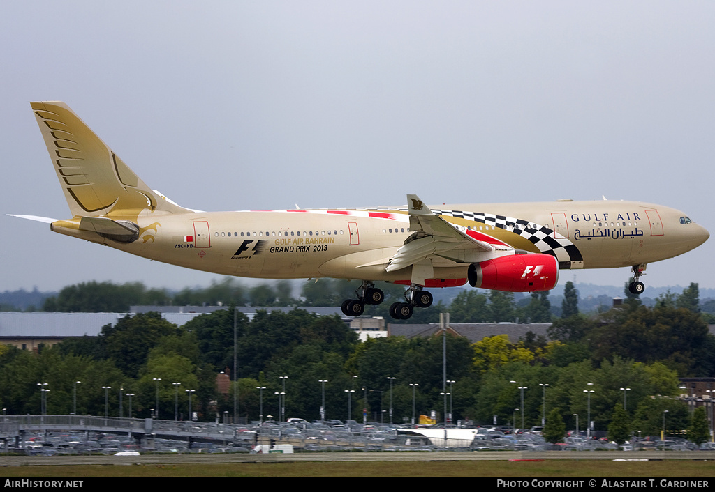 Aircraft Photo of A9C-KB | Airbus A330-243 | Gulf Air | AirHistory.net #63232