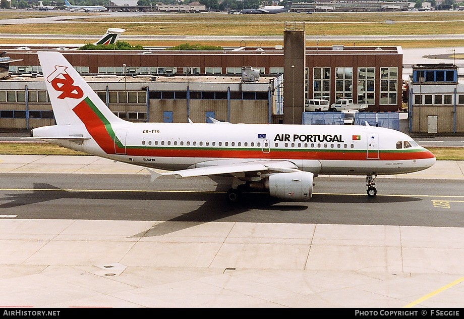 Aircraft Photo of CS-TTB | Airbus A319-111 | TAP Air Portugal | AirHistory.net #63236