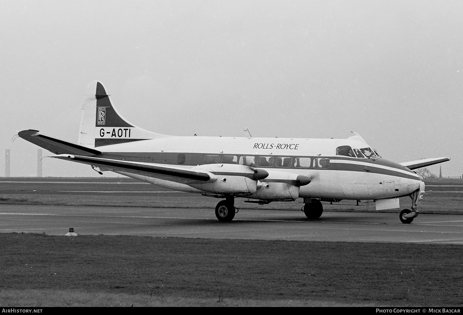 Aircraft Photo of G-AOTI | De Havilland D.H. 114 Heron 2D | Rolls-Royce | AirHistory.net #63248