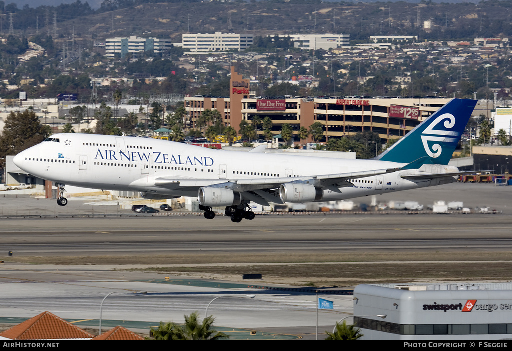Aircraft Photo of ZK-NBU | Boeing 747-419 | Air New Zealand | AirHistory.net #63253