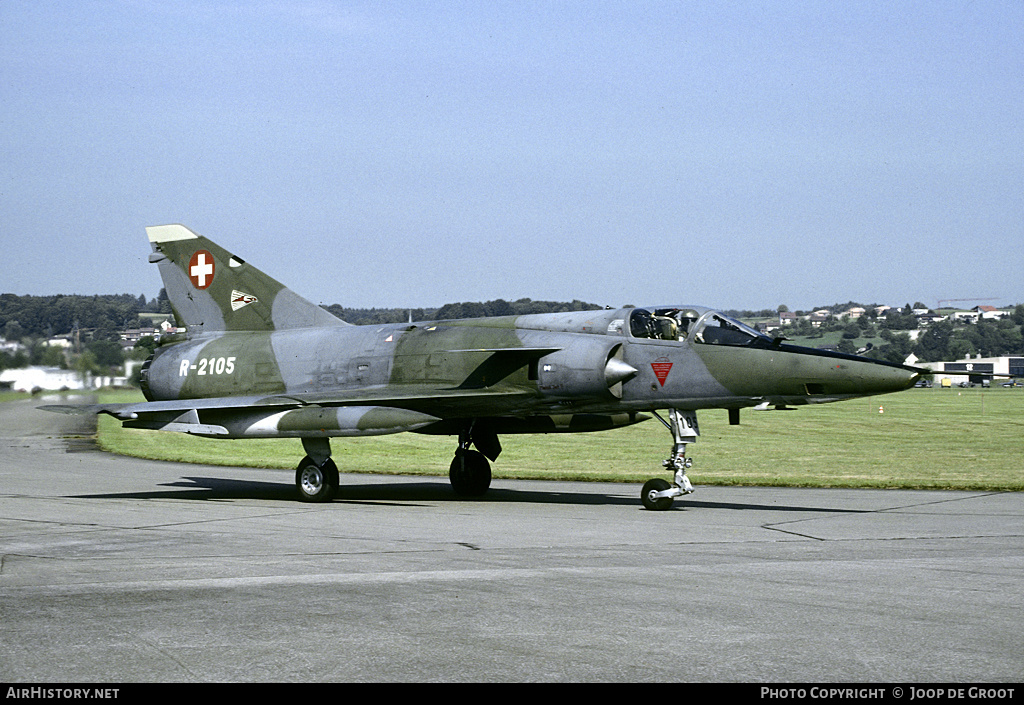 Aircraft Photo of R-2105 | Dassault Mirage IIIRS | Switzerland - Air Force | AirHistory.net #63255