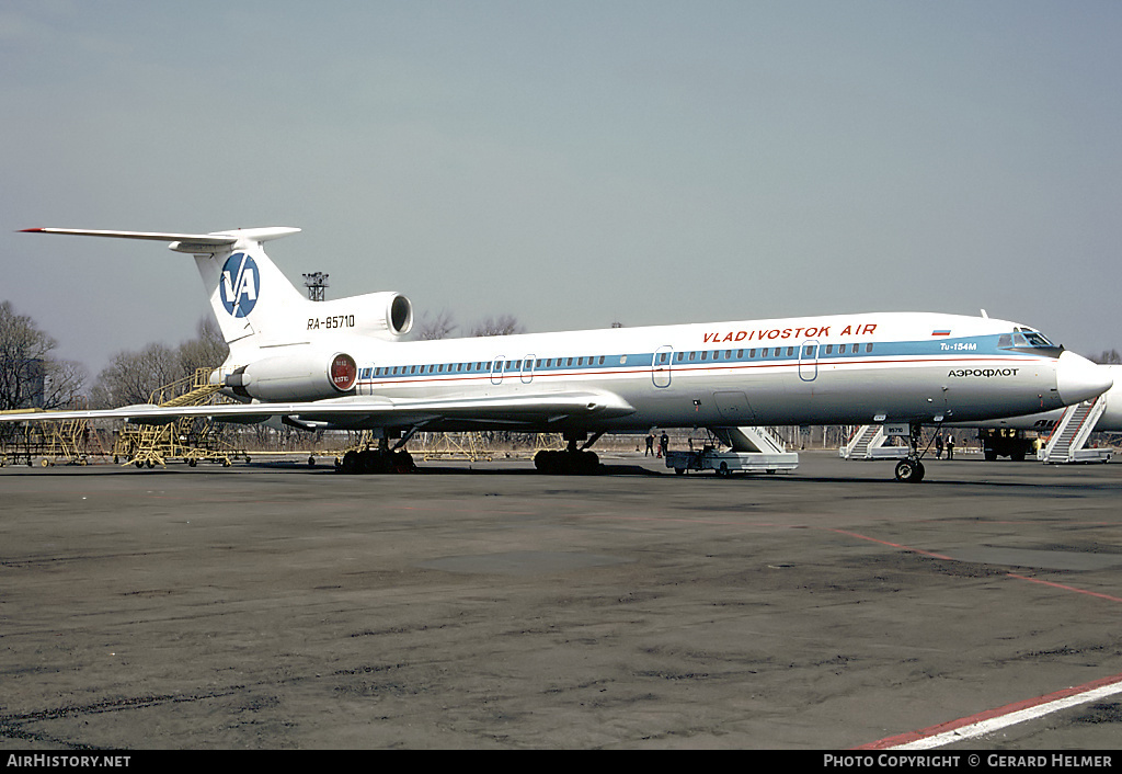 Aircraft Photo of RA-85710 | Tupolev Tu-154M | Vladivostok Air | AirHistory.net #63259