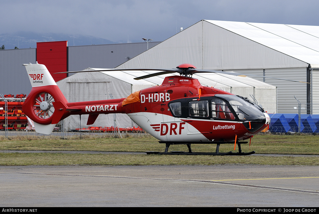 Aircraft Photo of D-HDRB | Eurocopter EC-135P-2 | DRF Luftrettung - German Air Rescue | AirHistory.net #63270