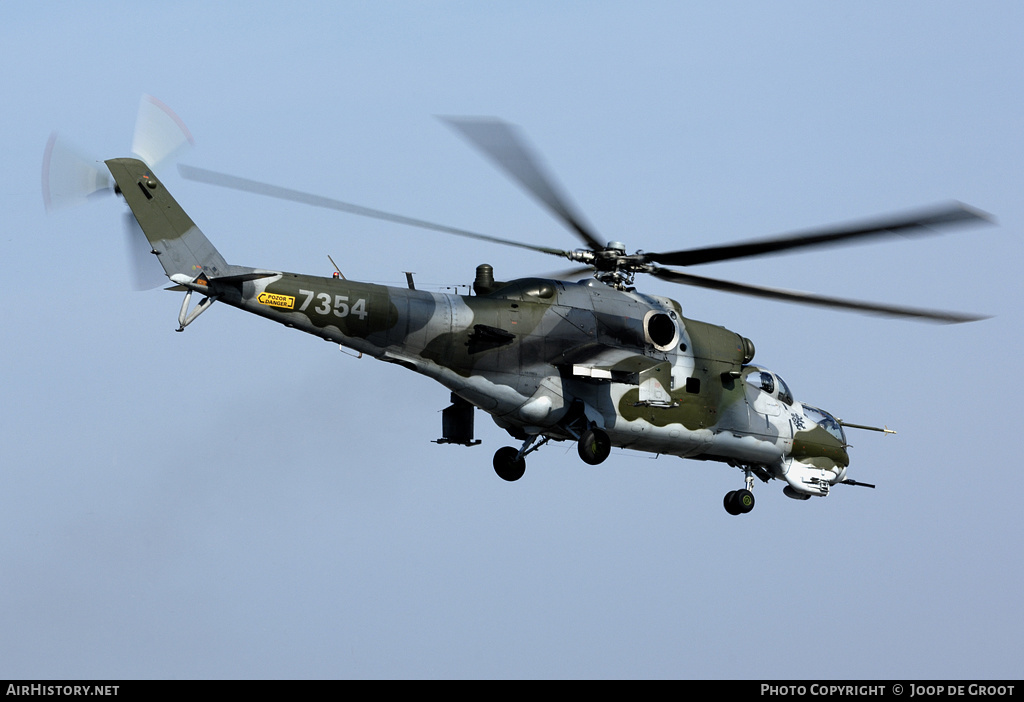 Aircraft Photo of 7354 | Mil Mi-35 | Czechia - Air Force | AirHistory.net #63279