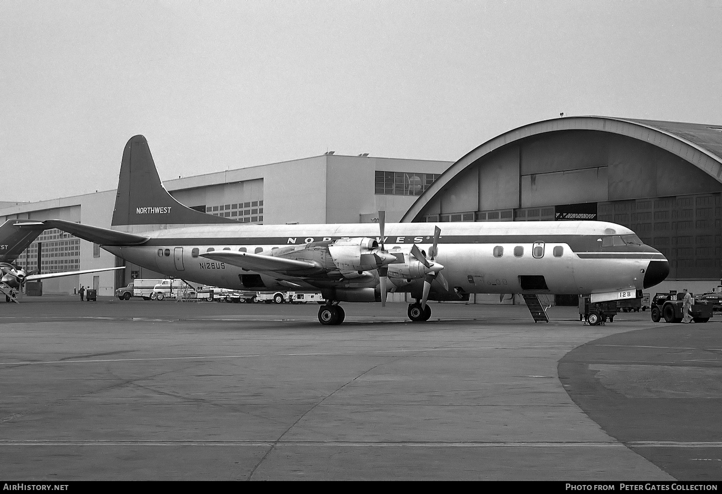 Aircraft Photo of N128US | Lockheed L-188C Electra | Northwest Airlines | AirHistory.net #63286