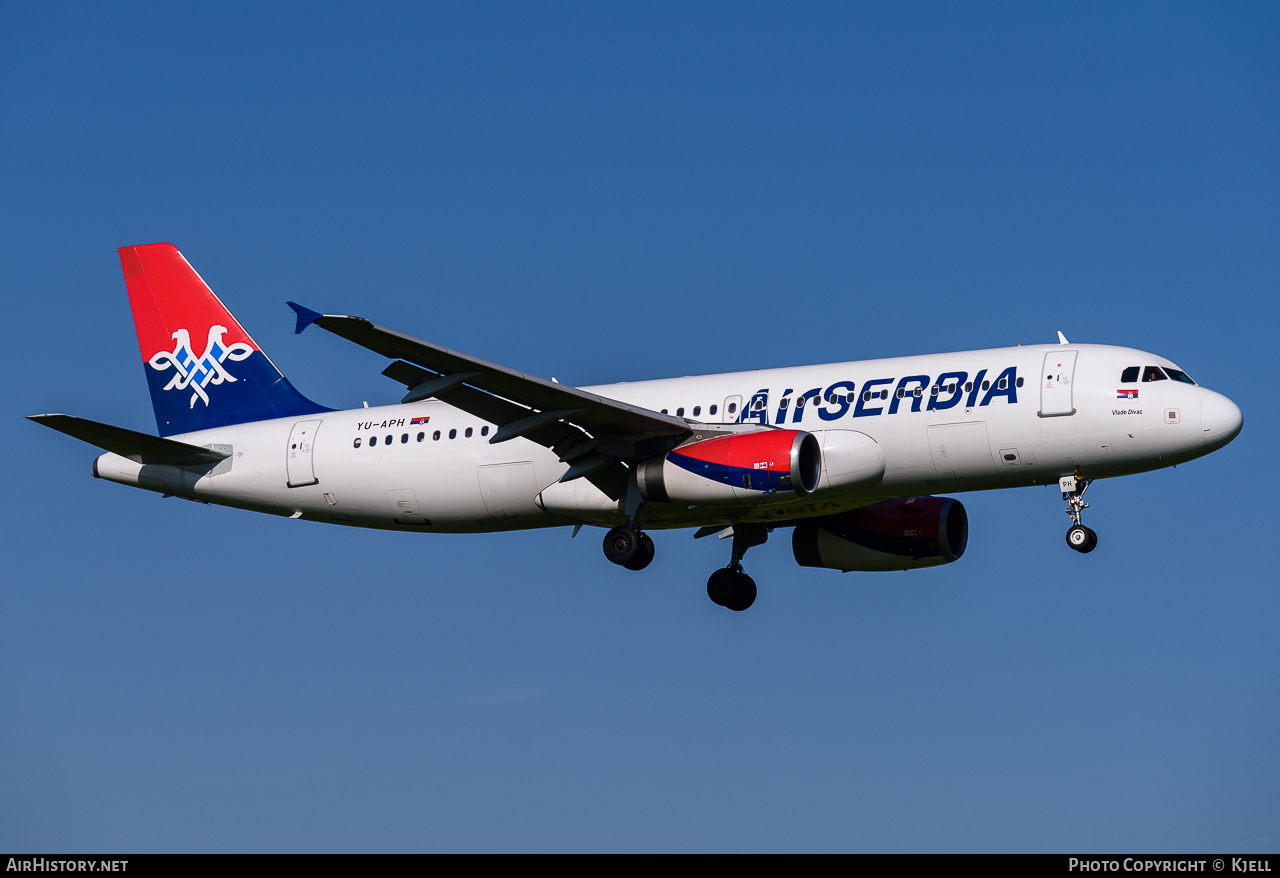 Aircraft Photo of YU-APH | Airbus A320-232 | Air Serbia | AirHistory.net #63290
