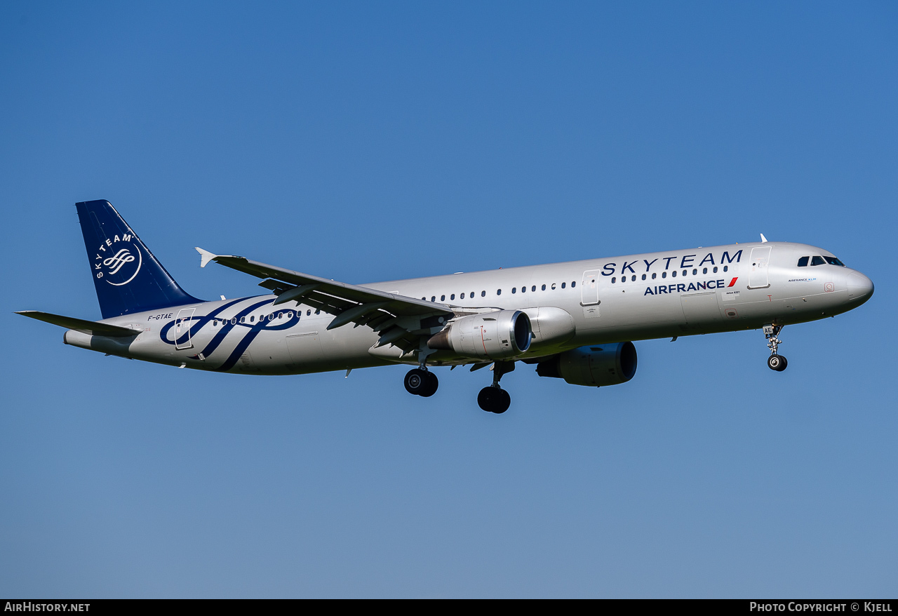 Aircraft Photo of F-GTAE | Airbus A321-211 | Air France | AirHistory.net #63294