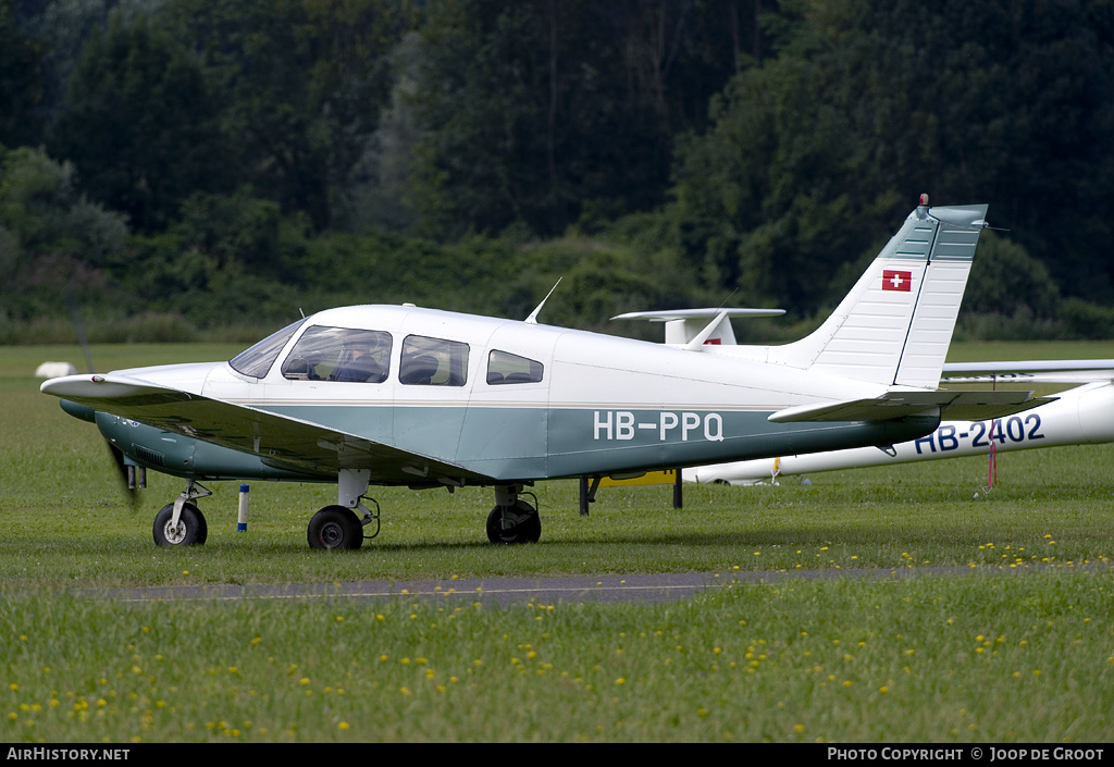 Aircraft Photo of HB-PPQ | Piper PA-28-181 Cherokee Archer II | AirHistory.net #63298