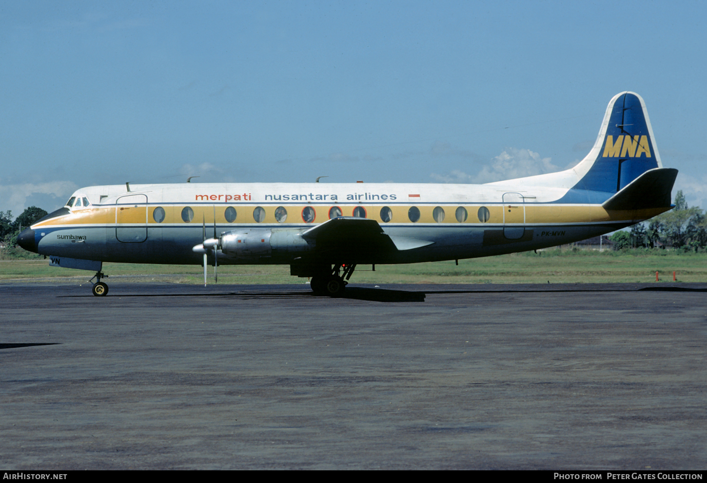 Aircraft Photo of PK-MVN | Vickers 832 Viscount | Merpati Nusantara Airlines | AirHistory.net #63315