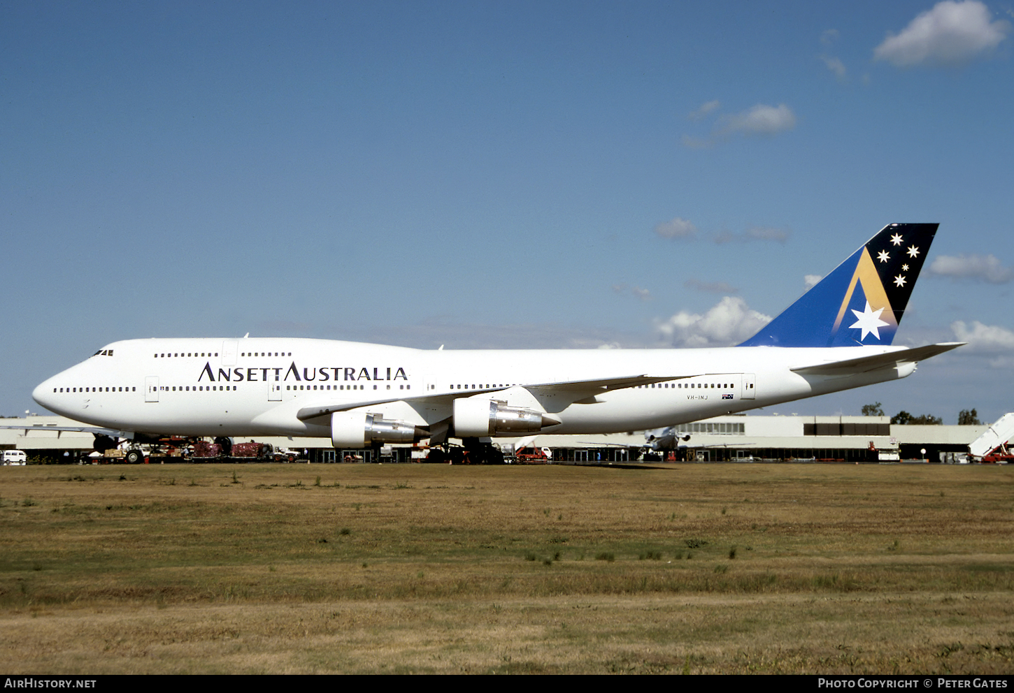 Aircraft Photo of VH-INJ | Boeing 747-312 | Ansett Australia | AirHistory.net #63320