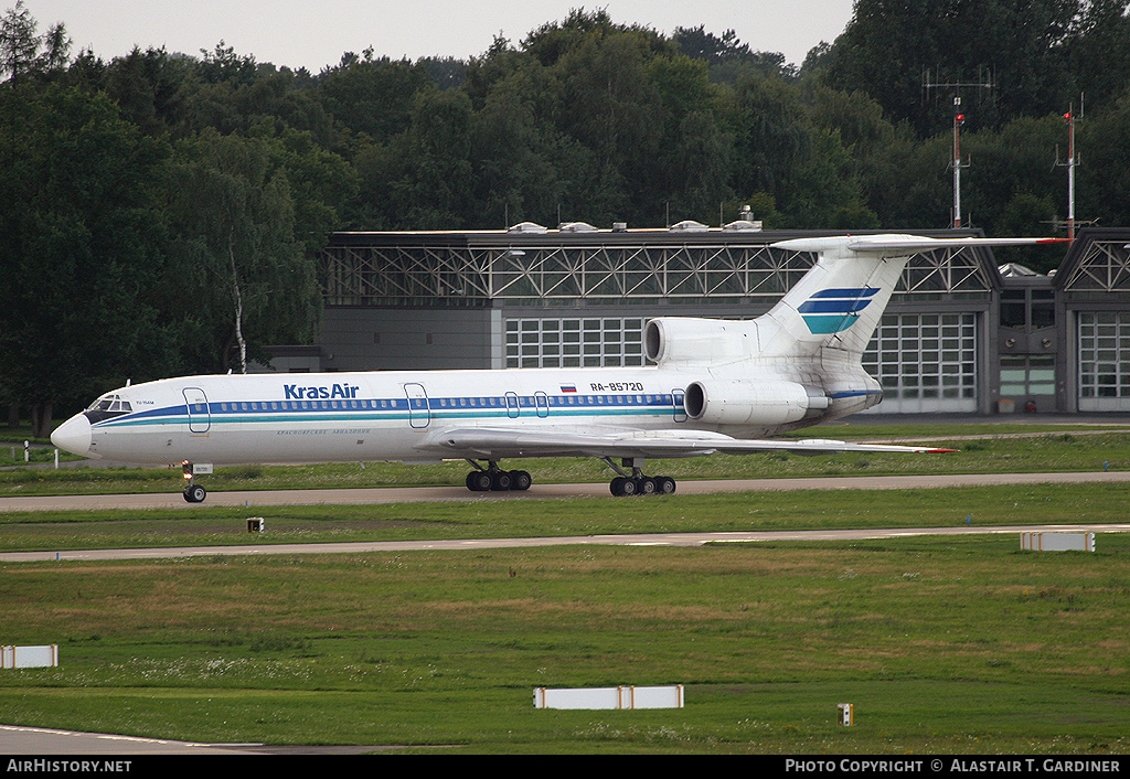 Aircraft Photo of RA-85720 | Tupolev Tu-154M | Kras Air | AirHistory.net #63322