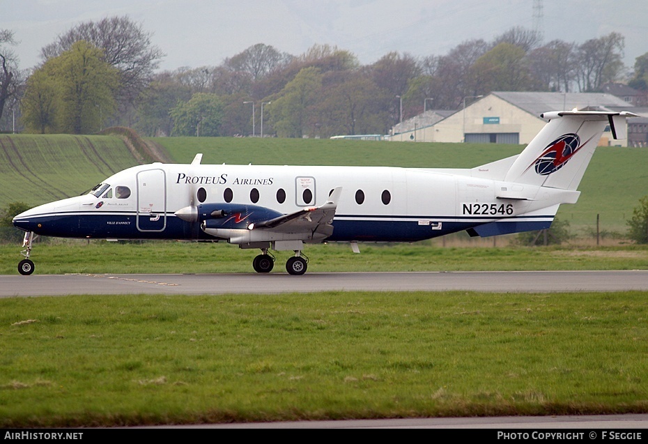 Aircraft Photo of N22546 | Raytheon 1900D | Proteus Airlines | AirHistory.net #63328