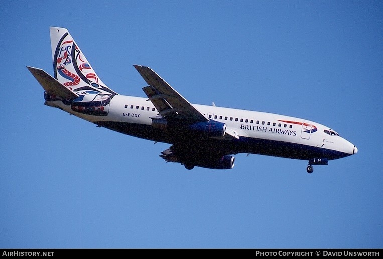 Aircraft Photo of G-BGDO | Boeing 737-236/Adv | British Airways | AirHistory.net #63334