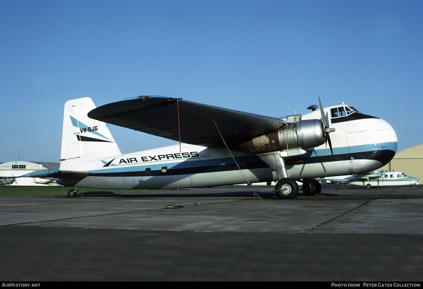 Aircraft Photo of VH-SJG | Bristol 170 Freighter Mk21E | Air Express | AirHistory.net #63337