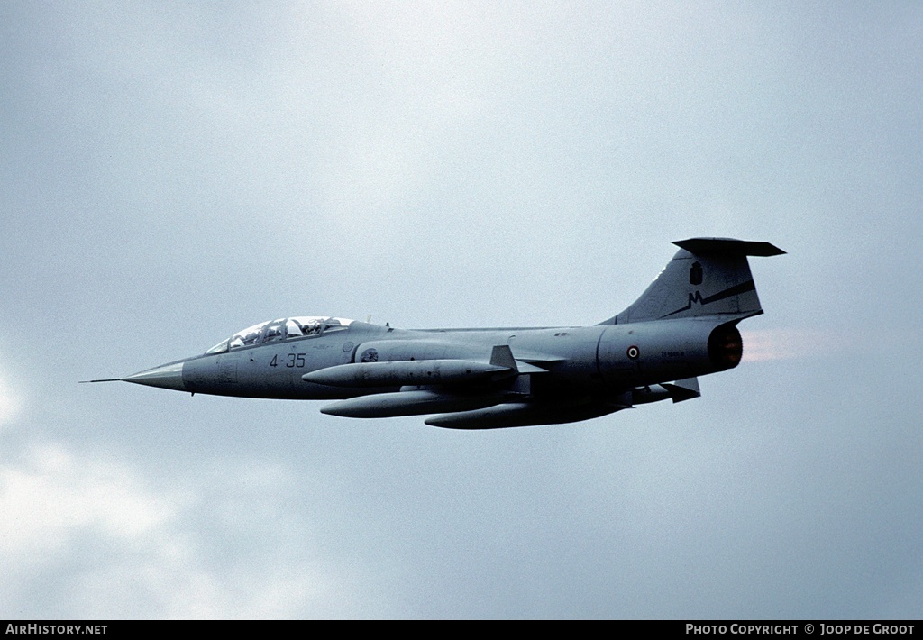 Aircraft Photo of MM54253 | Lockheed TF-104G Starfighter | Italy - Air Force | AirHistory.net #63341