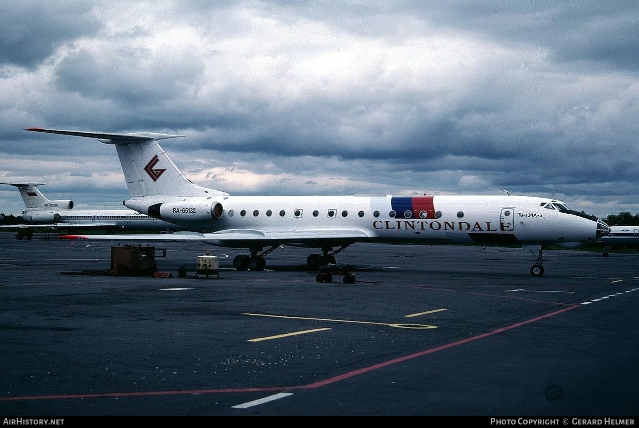 Aircraft Photo of RA-65132 | Tupolev Tu-134A-3 | Clintondale Aviation | AirHistory.net #63344