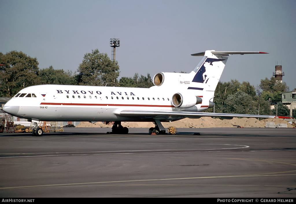 Aircraft Photo of RA-42322 | Yakovlev Yak-42 | Bykovo Avia | AirHistory.net #63349