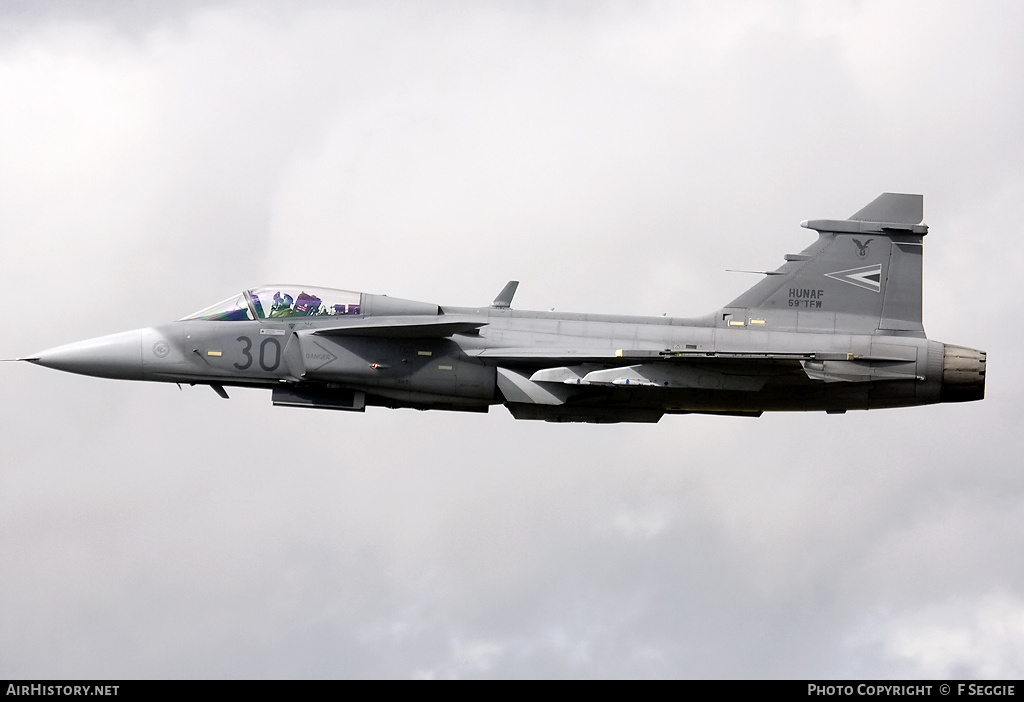 Aircraft Photo of 30 | Saab JAS 39C Gripen | Hungary - Air Force | AirHistory.net #63356