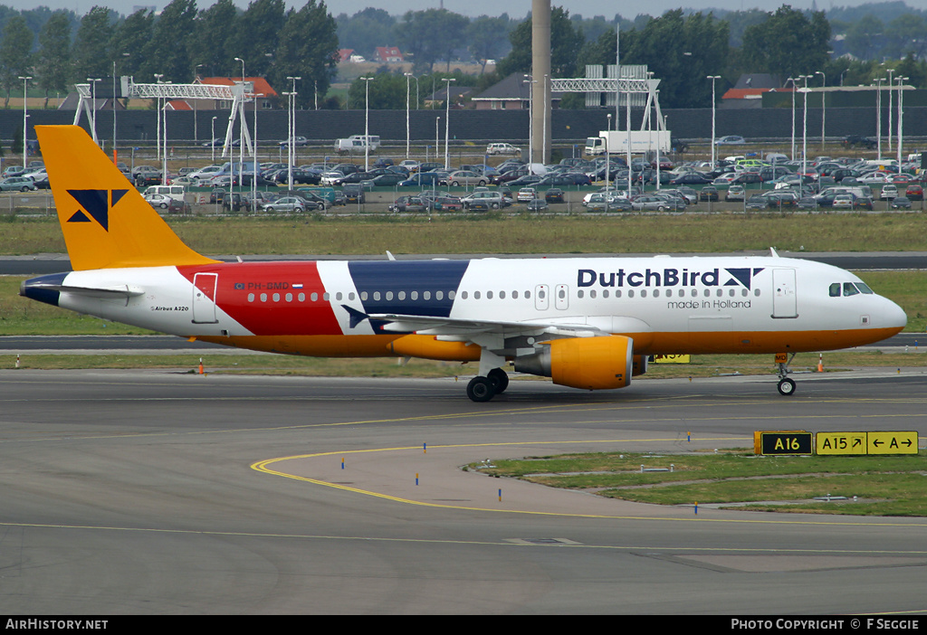 Aircraft Photo of PH-BMD | Airbus A320-214 | DutchBird | AirHistory.net #63360