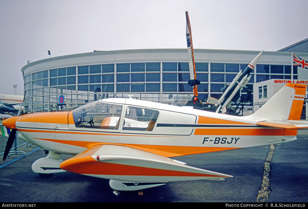 Aircraft Photo of F-BSJY | CEA HR-100/200 | AirHistory.net #63366
