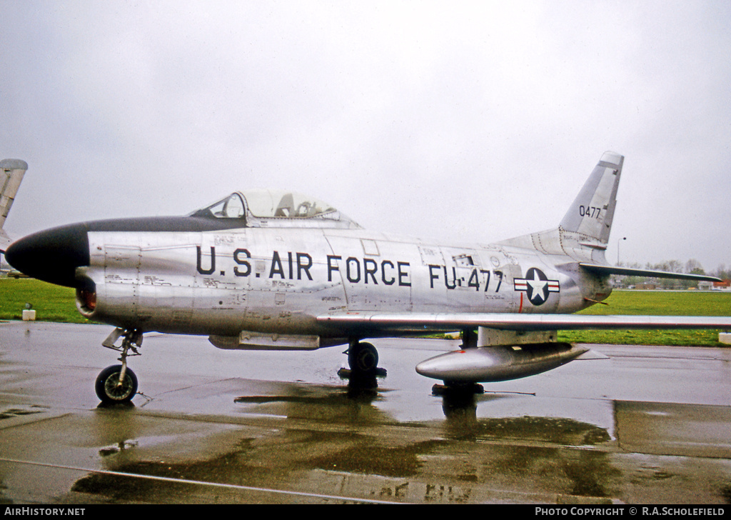 Aircraft Photo of 50-477 / 0477 | North American F-86D Sabre | USA - Air Force | AirHistory.net #63367