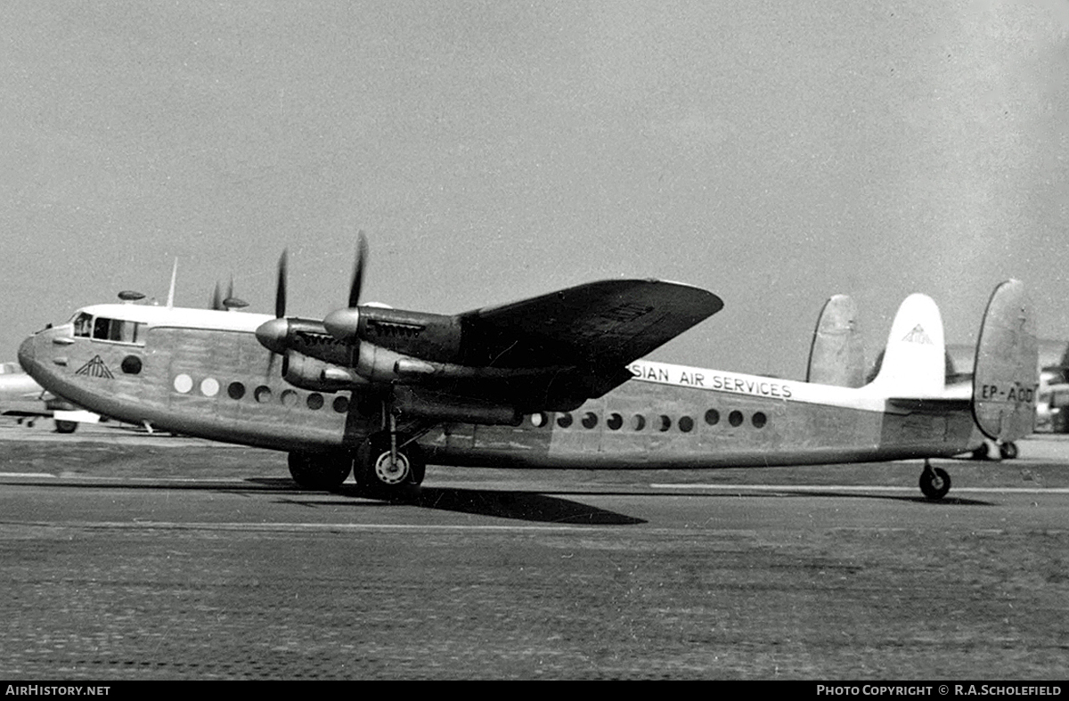 Aircraft Photo of EP-ADD | Avro 685 York | Persian Air Services | AirHistory.net #63369