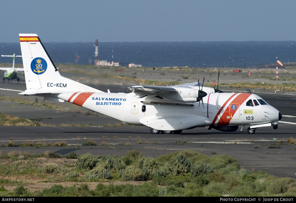 Aircraft Photo of EC-KEM | CASA/IPTN CN235M-300 MPA | Salvamento Marítimo | AirHistory.net #63371