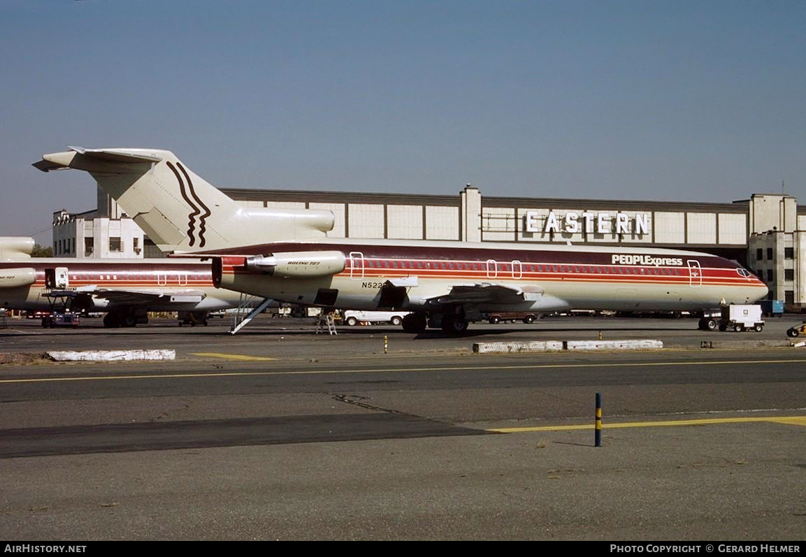 Aircraft Photo of N522PE | Boeing 727-232/Adv | PeoplExpress | AirHistory.net #63372