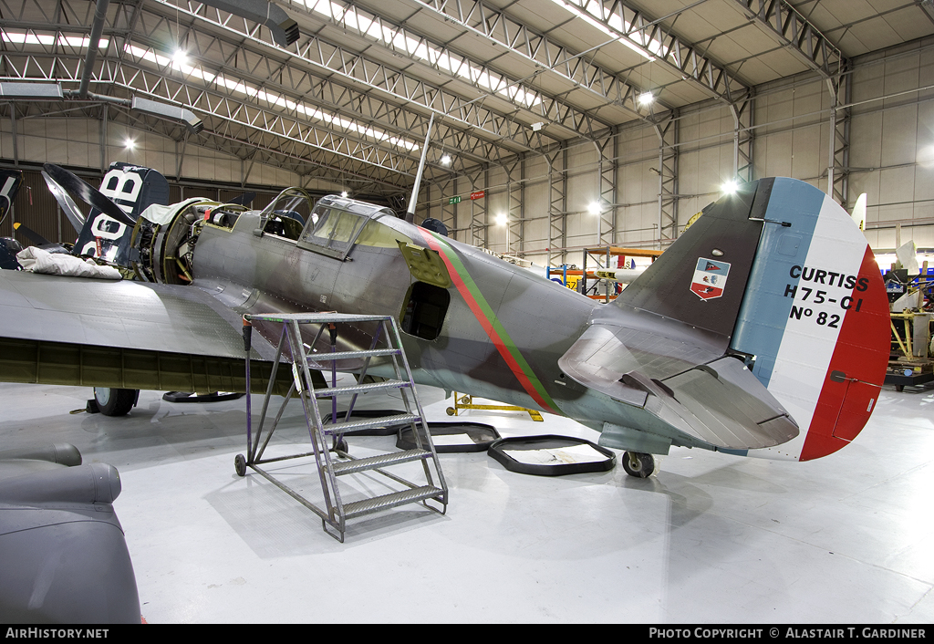 Aircraft Photo of G-CCVH / 82 | Curtiss Hawk 75A-1 | France - Air Force | AirHistory.net #63385