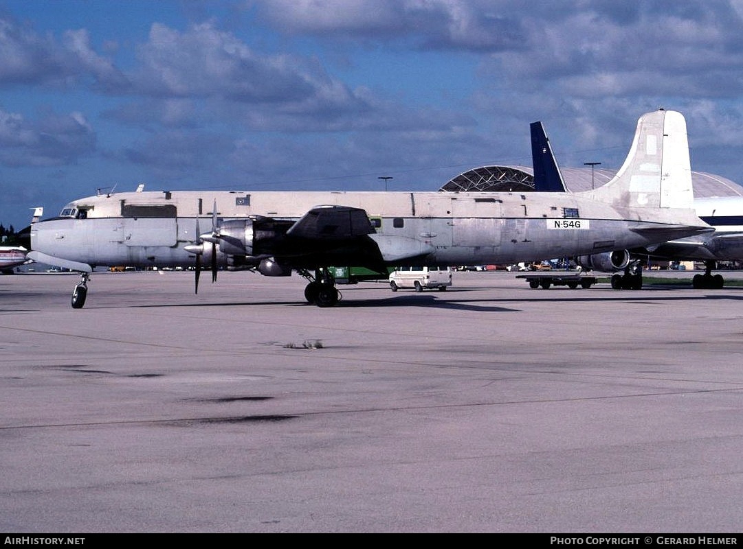 Aircraft Photo of N54G | Douglas C-118A Liftmaster | AirHistory.net #63389