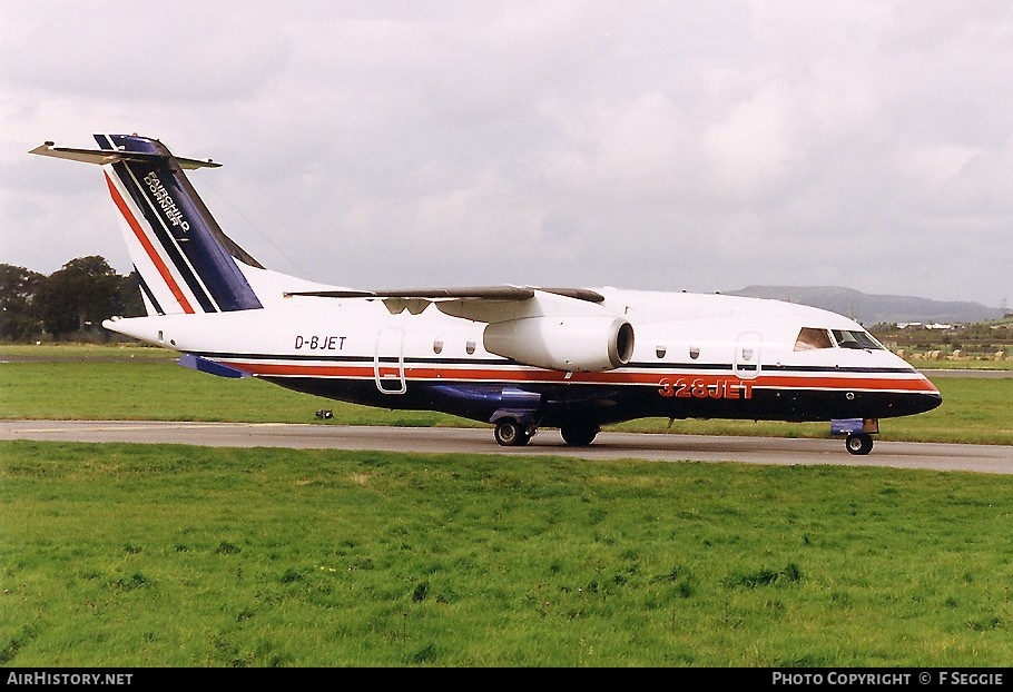 Aircraft Photo of D-BJET | Fairchild Dornier 328JET | Fairchild Dornier | AirHistory.net #63395