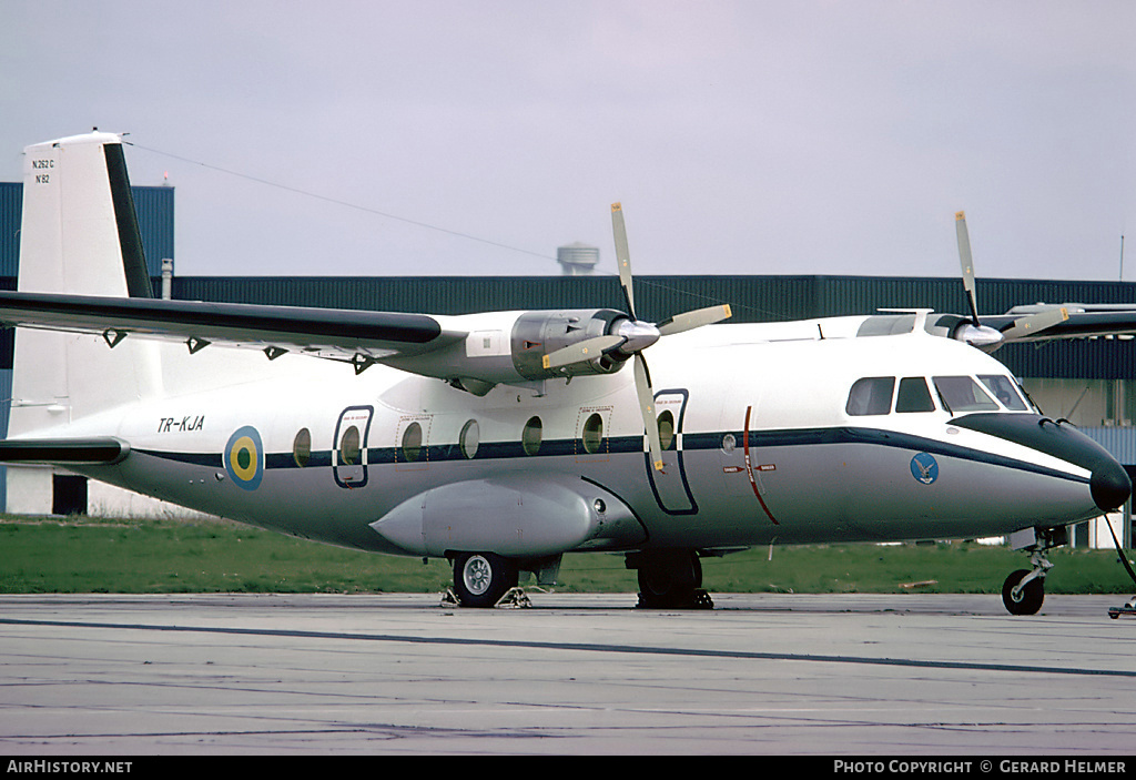 Aircraft Photo of TR-KJA | Aerospatiale N-262C-62 Fregate | Gabon - Air Force | AirHistory.net #63402