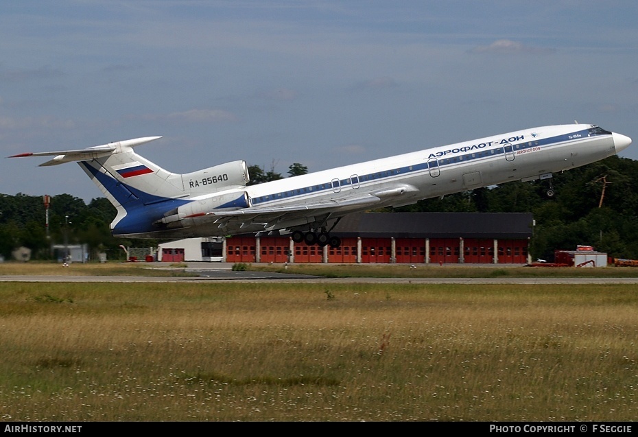Aircraft Photo of RA-85640 | Tupolev Tu-154M | Aeroflot - Don | AirHistory.net #63403
