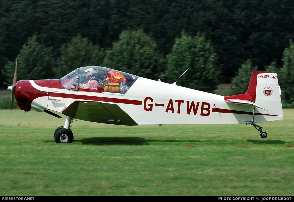 Aircraft Photo of G-ATWB | SAN Jodel D-117 | AirHistory.net #63410
