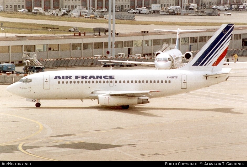 Aircraft Photo of F-GBYD | Boeing 737-228/Adv | Air France | AirHistory.net #63412