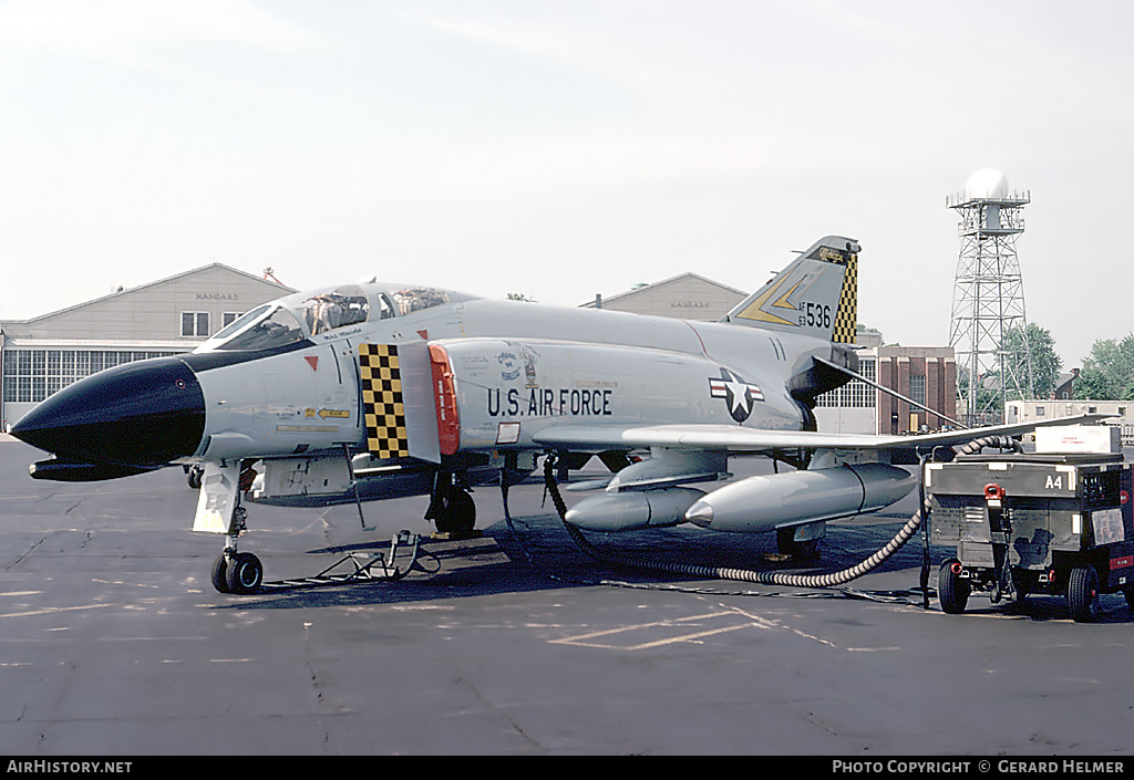 Aircraft Photo of 63-7536 / AF63-536 | McDonnell F-4C Phantom II | USA - Air Force | AirHistory.net #63421