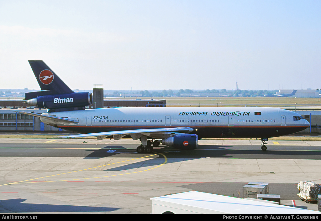 Aircraft Photo of S2-ADN | McDonnell Douglas DC-10-30(ER) | Biman Bangladesh Airlines | AirHistory.net #63424